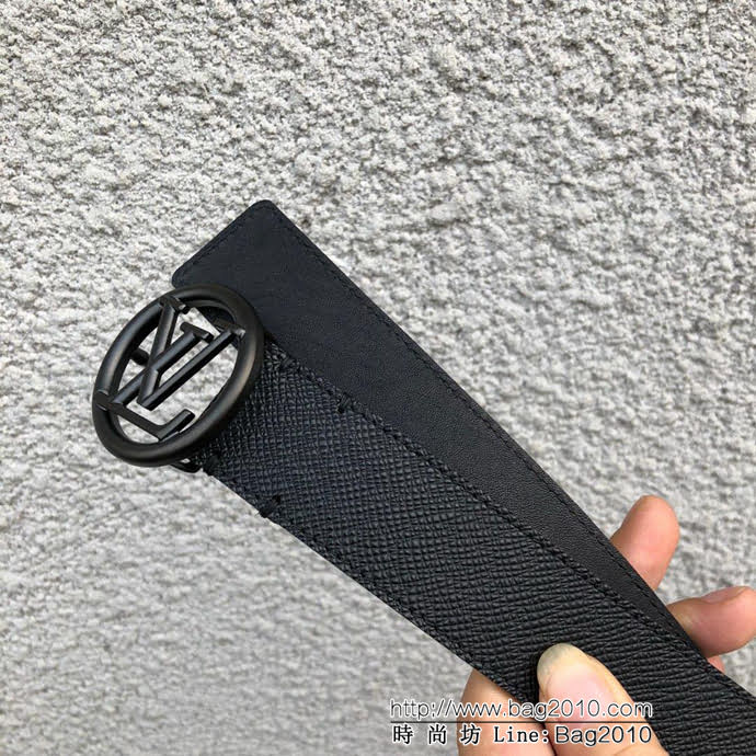 路易威登LV  M9932Q LVCIRCLE腰帶 飾有圓形LV logo 風格陽剛 時尚百搭款男士皮帶  xfp1370